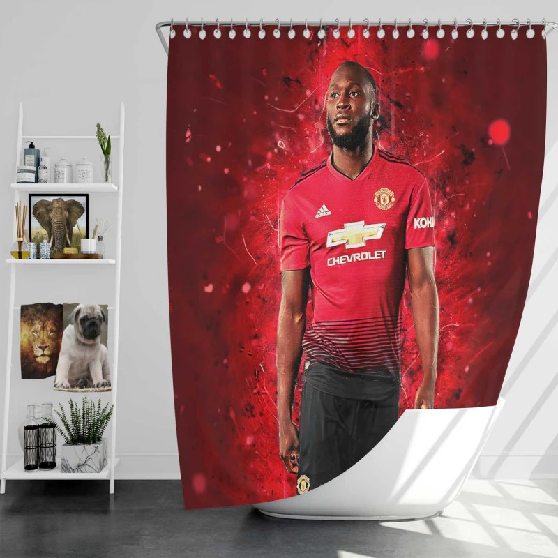 Romelu Menama Lukaku Bolingoli Shower Curtain