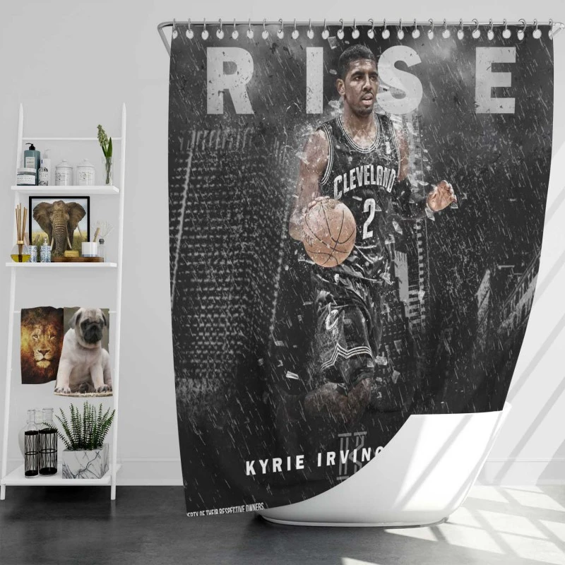 Kyrie Irving Excellent Nba Basketball Player Shower Curtain