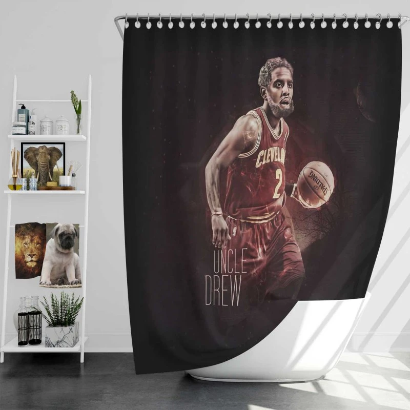 Kyrie Irving Strong Nba Basketball Player Shower Curtain