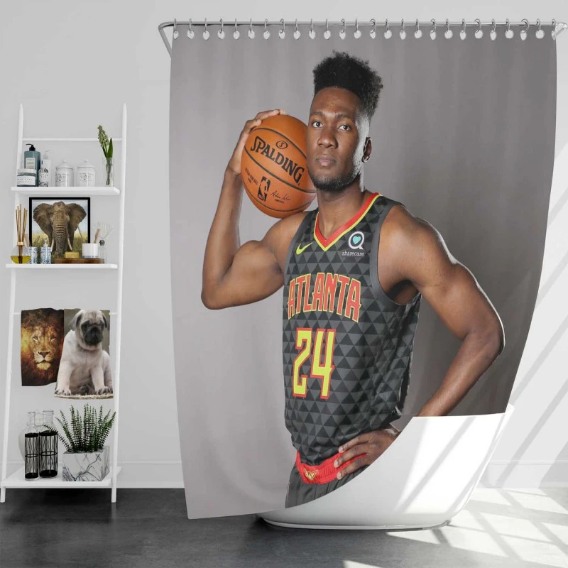 Bruno Fernando Excellent Nba Basketball Player Shower Curtain