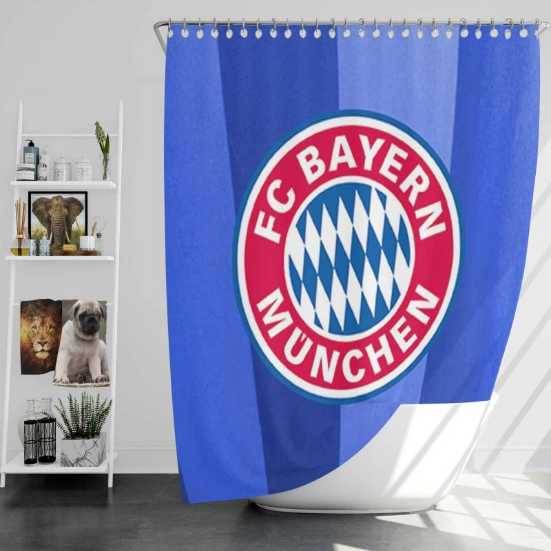 Fc Bayern Munich Top Ranked Soccer Team Shower Curtain