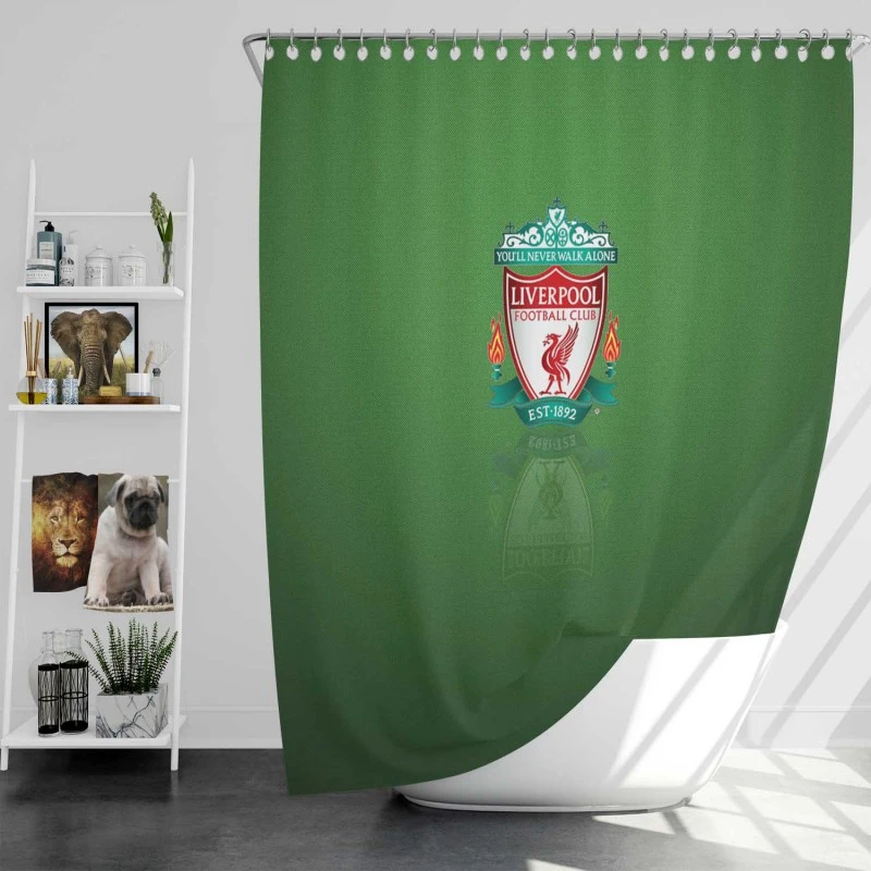 Excellent Soccer Team Liverpool Fc Shower Curtain