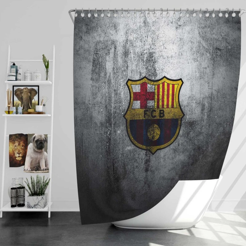 Copa Eva Duarte Team Fc Barcelona Shower Curtain