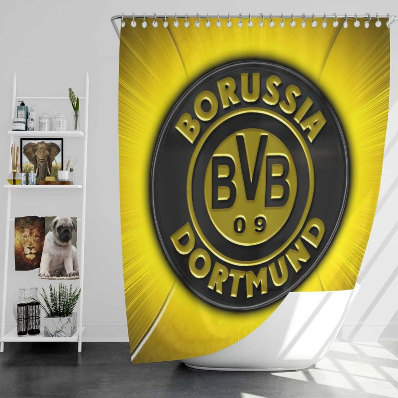 Borussia Dortmund The Best Bvb Club Shower Curtain