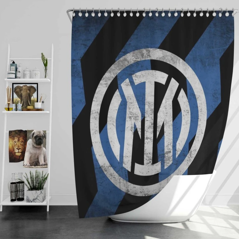 Inter Milan Awarded Football Club Shower Curtain