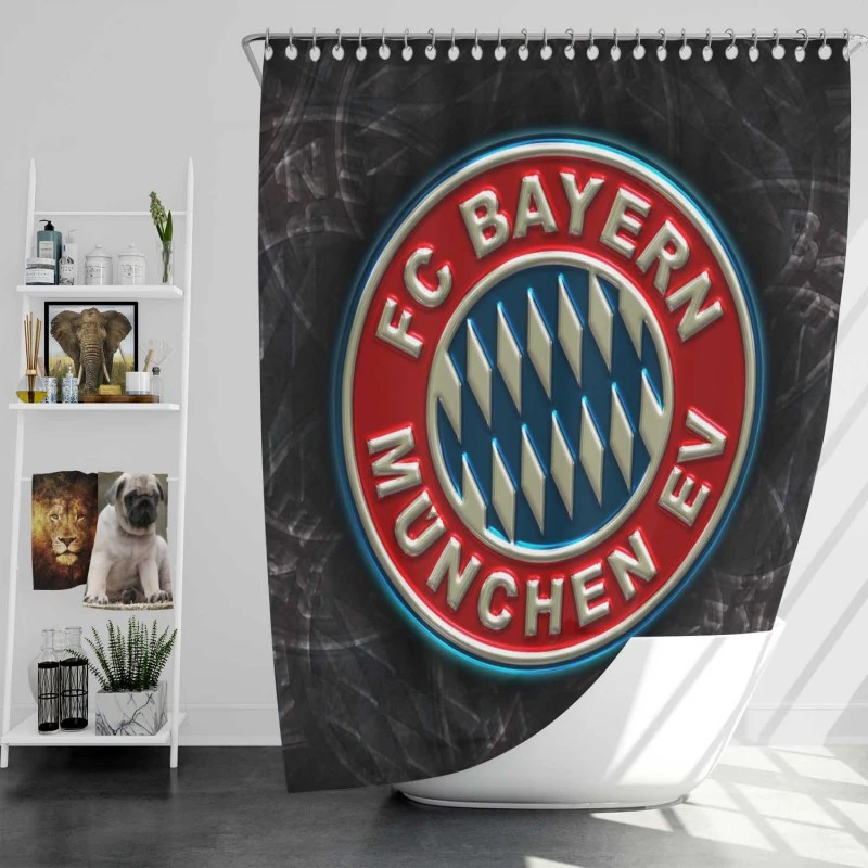 Fifa Club World Cup Winning Team Fc Bayern Munich Shower Curtain