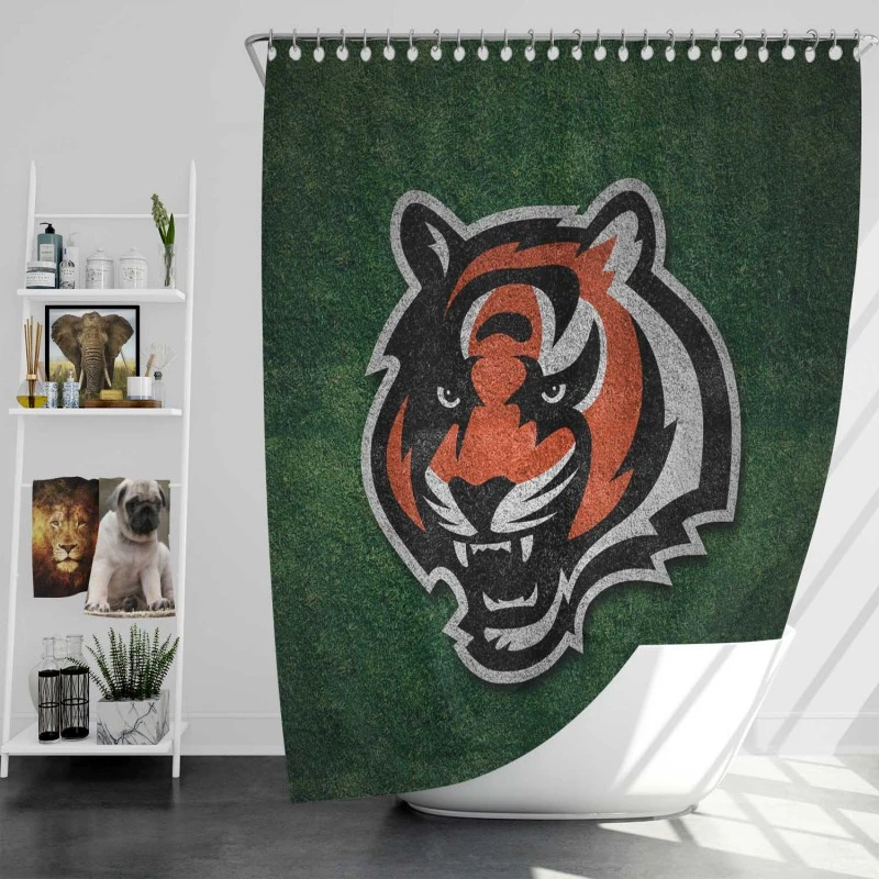 Dallas Cowboys Nfl Football Club Logo Shower Curtain