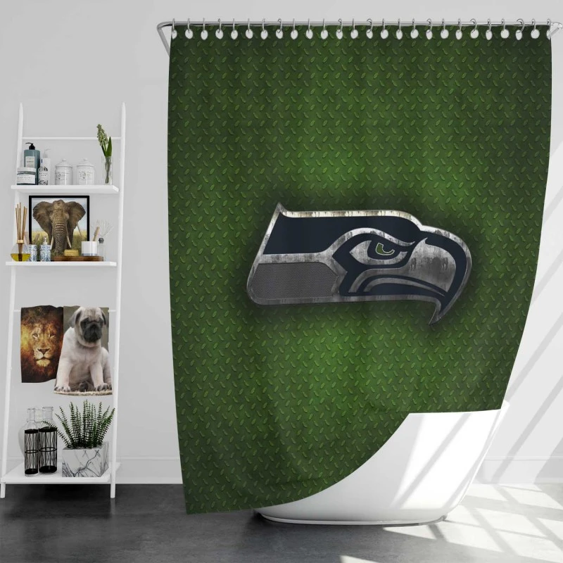 Seattle Seahawks Excellent Nfl Team Shower Curtain