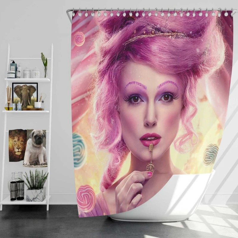 The Nutcracker And The Four Realms Movie Keira Knightley Bath Shower Curtain