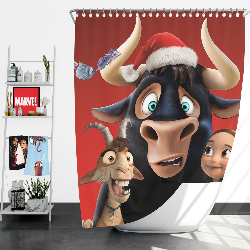 Ferdinand The Bull Movie Shower Curtain