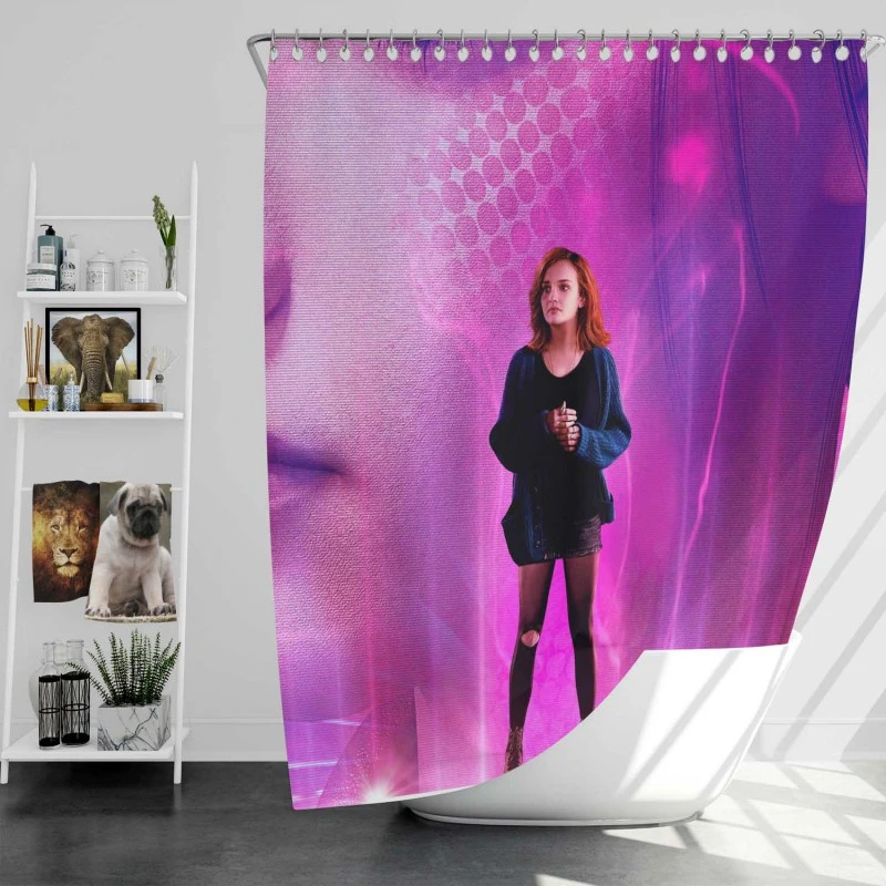 Ready Player One Movie Olivia Cooke Art3Mis Bath Shower Curtain