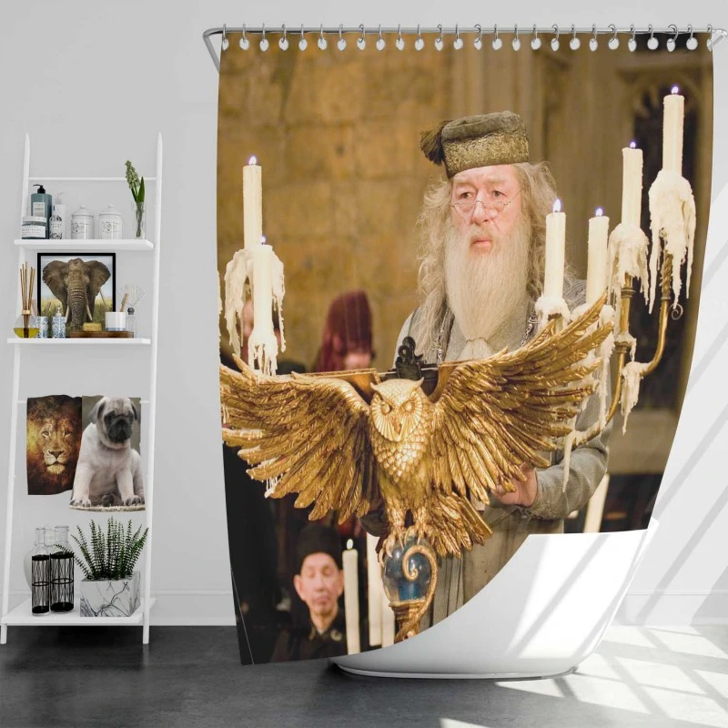 Harry Potter And The Goblet Of Fire Movie Bath Shower Curtain