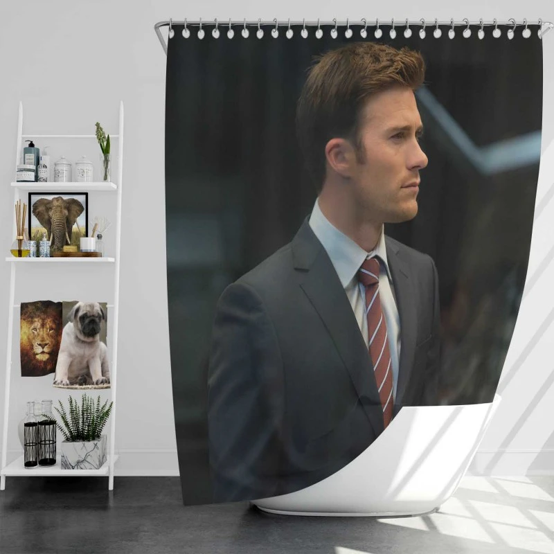 The Fate Of The Furious Movie Scott Eastwood Bath Shower Curtain