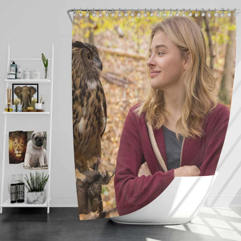 The 5Th Wave Movie Chloe Grace Moretz Sci-Fi Bath Shower Curtain