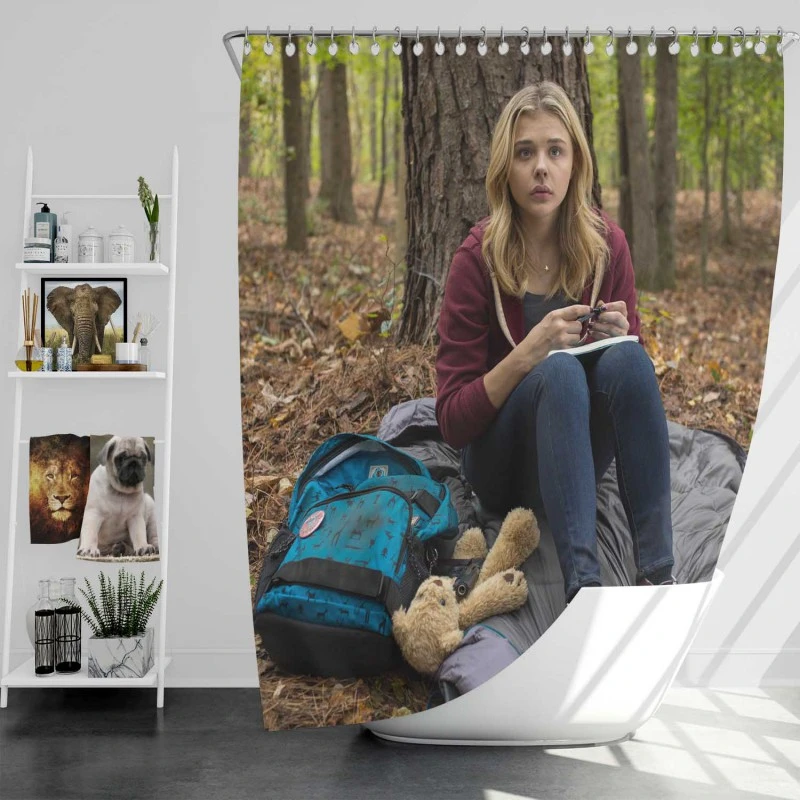 The 5Th Wave Movie Chloe Grace Moretz Bath Shower Curtain