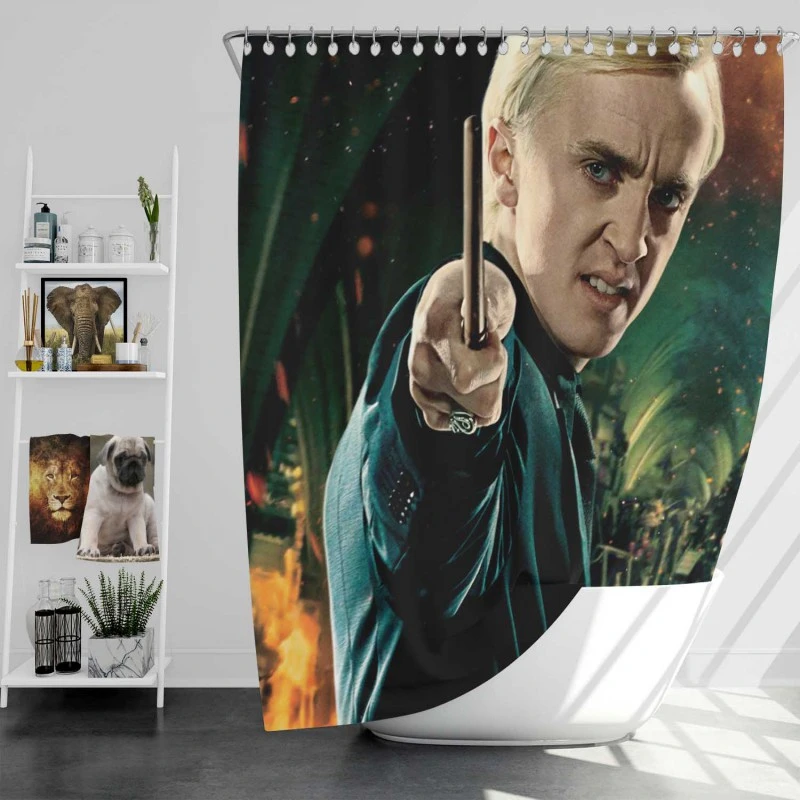 Harry Potter And The Deathly Hallows Part 2 Kids Movie Bath Shower Curtain