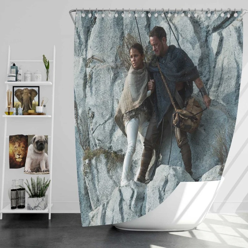 Cloud Atlas Movie Sci-Fi Drama Bath Shower Curtain