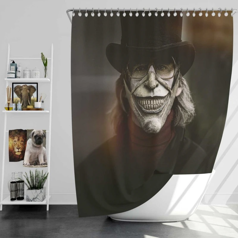 The Black Phone Movie Ethan Hawke Bath Shower Curtain