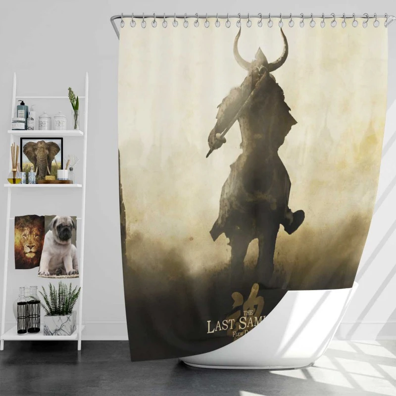 The Last Samurai Wallpaper Movie Bath Shower Curtain