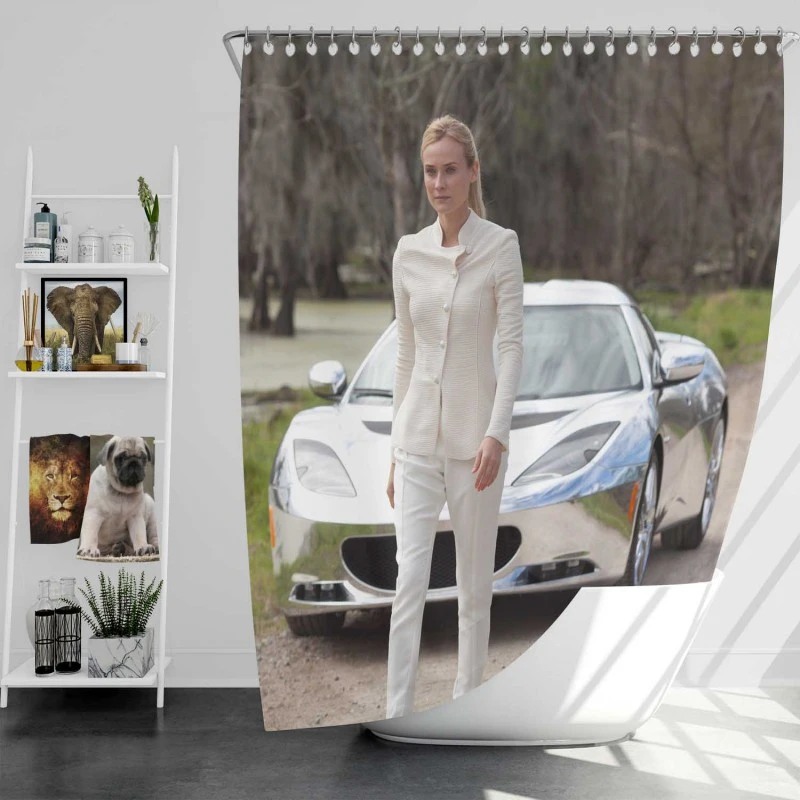 The Host Movie Diane Kruger Bath Shower Curtain