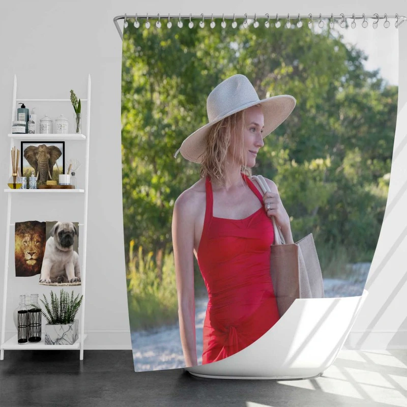 Out Of The Blue Movie Diane Kruger Bath Shower Curtain