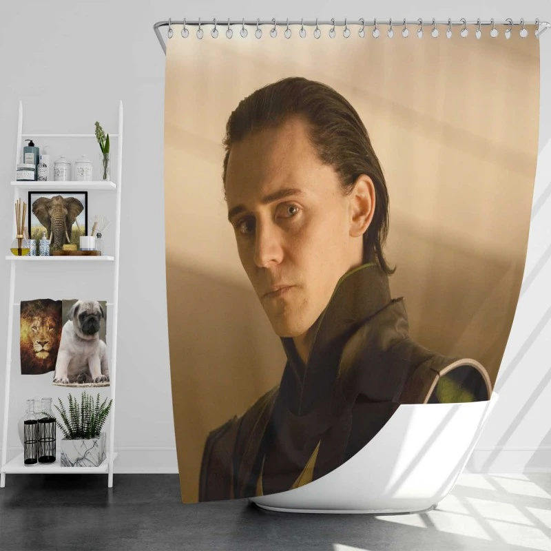 The Second Prince Movie Thor Loki Bath Shower Curtain