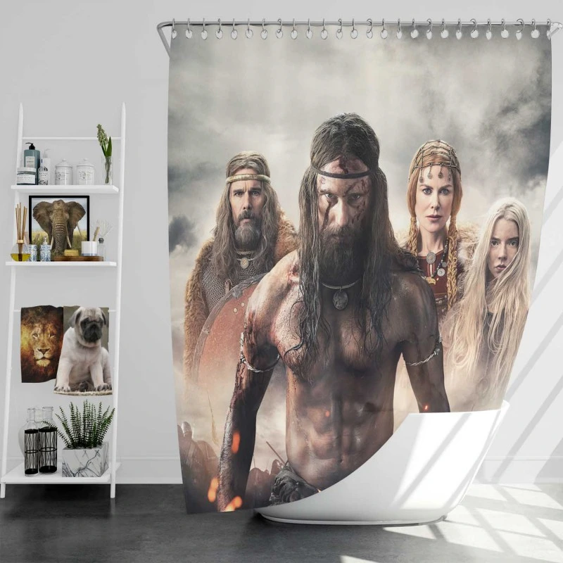 The Northman Movie Bath Shower Curtain