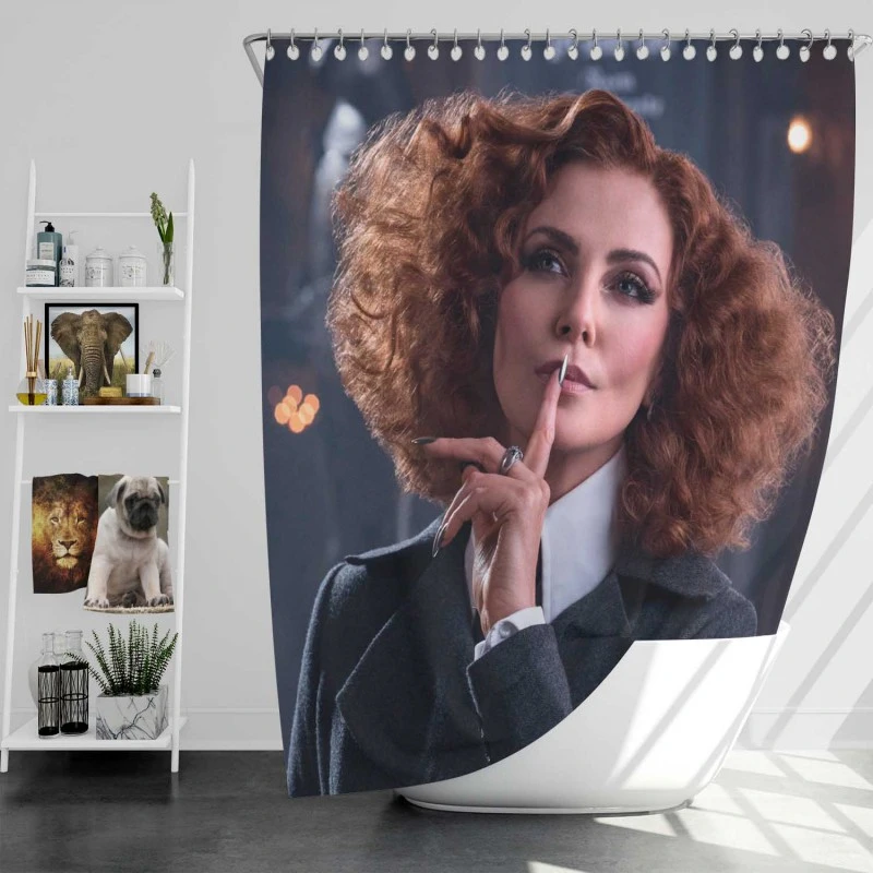 The School For Good And Evil Movie Charlize Theron Bath Shower Curtain