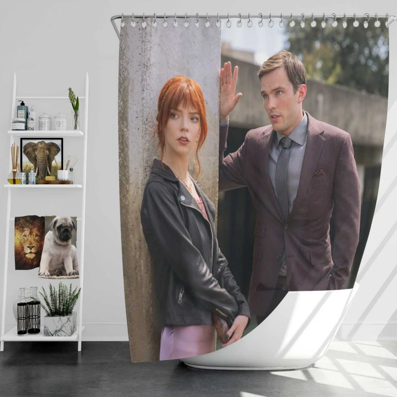The Menu Movie Anya Taylor-Joy Bath Shower Curtain