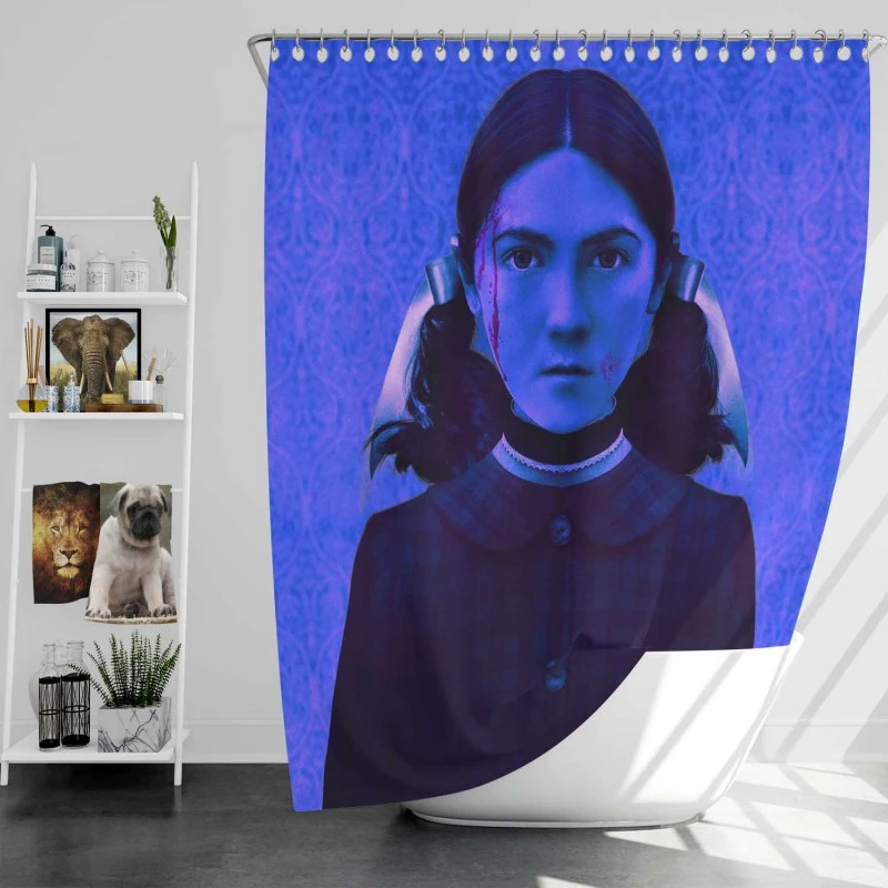 Orphan First Kill Movie Thriller Bath Shower Curtain