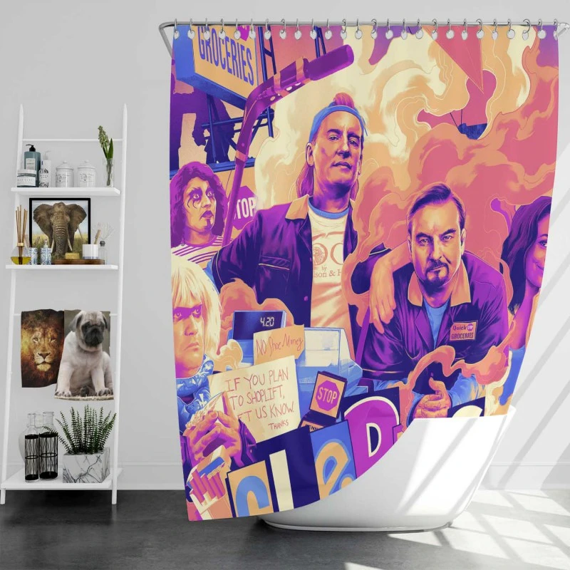 Clerks Iii Movie Bath Shower Curtain