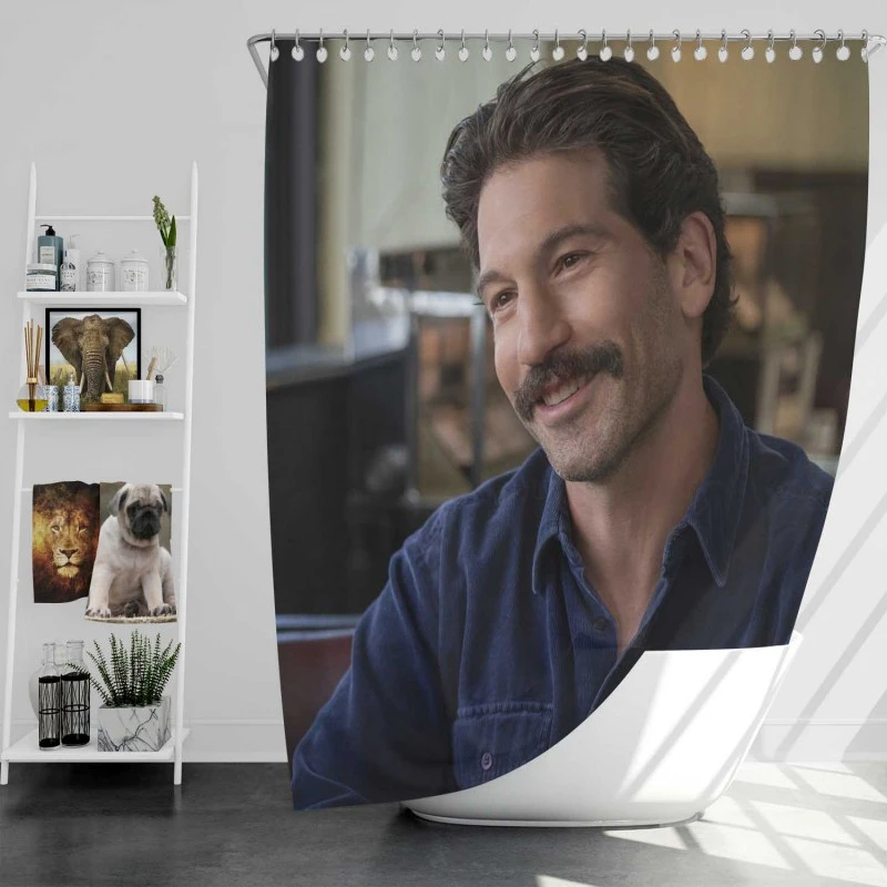 The Unforgivable Movie Jon Bernthal Bath Shower Curtain