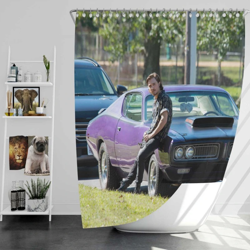 Scream Movie Kyle Gallner Bath Shower Curtain