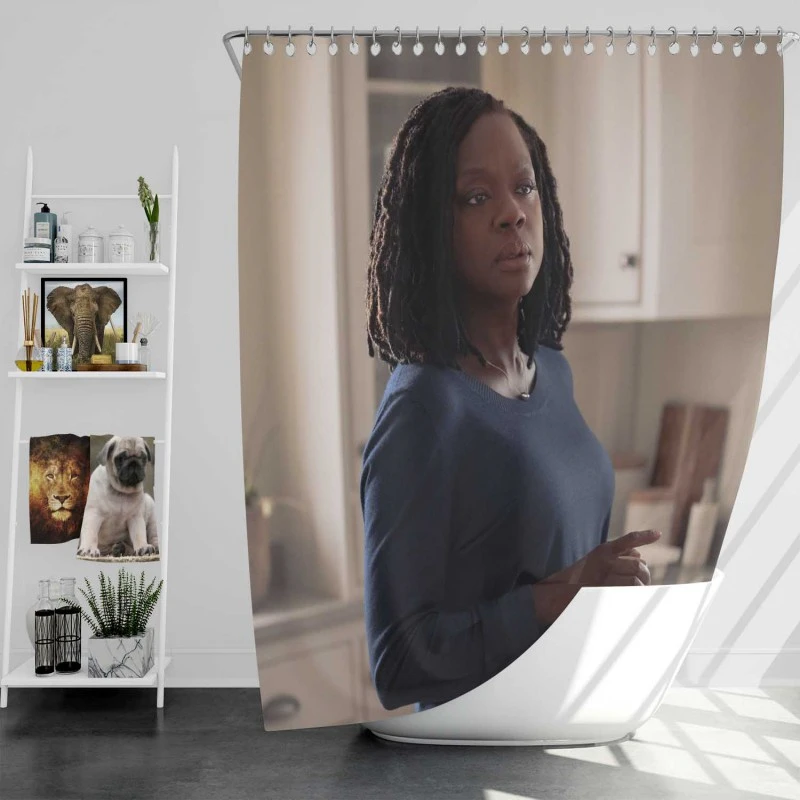 The Unforgivable Movie Viola Davis Bath Shower Curtain