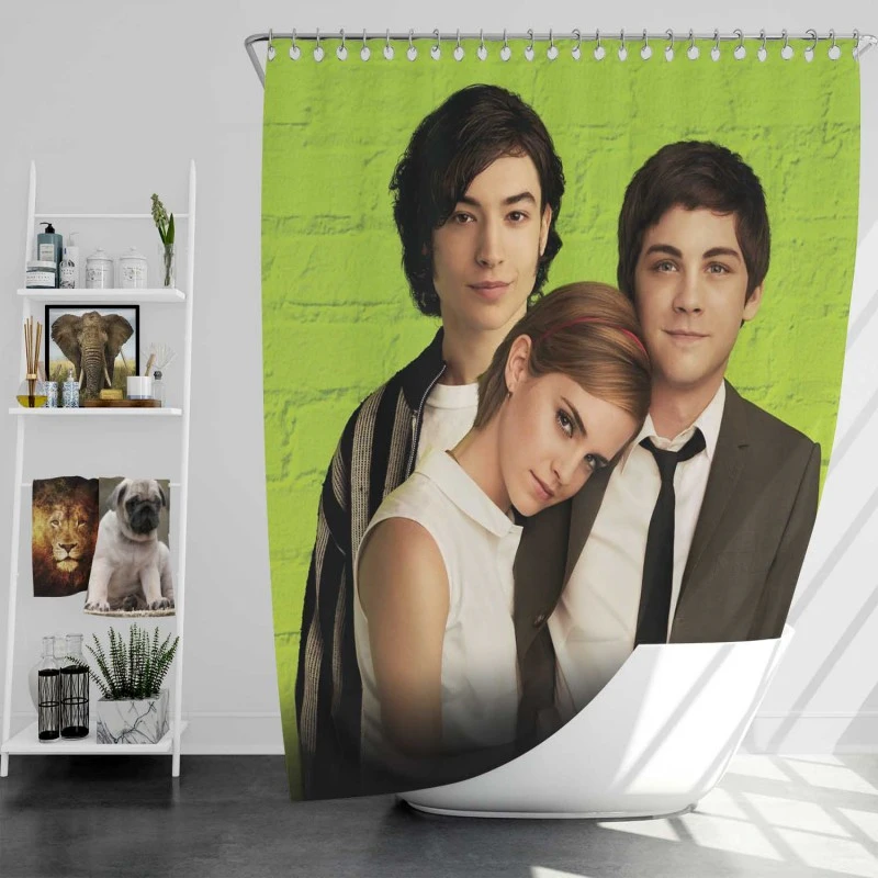 The Perks Of Being A Wallflower Movie Emma Watson Bath Shower Curtain