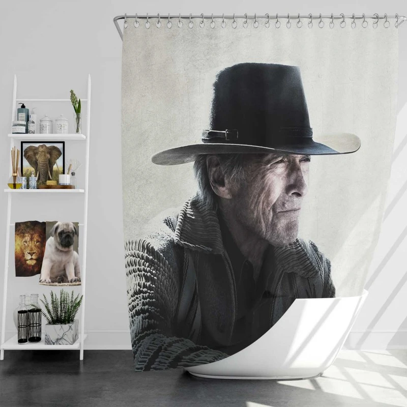 Cry Macho Movie Clint Eastwood Bath Shower Curtain