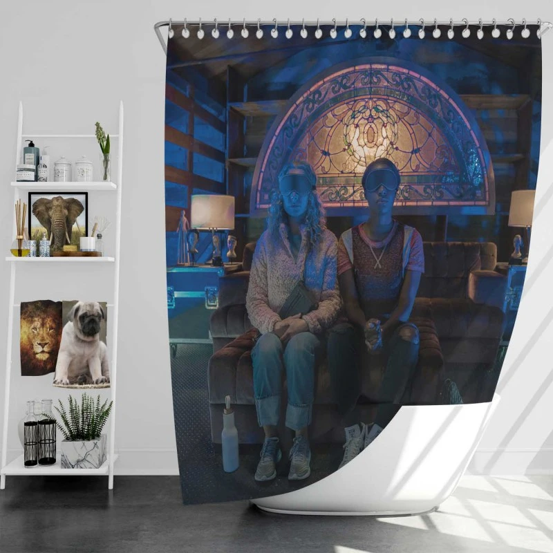 Queenpins Movie Kirby Howell-Baptiste Kristen Bell Bath Shower Curtain