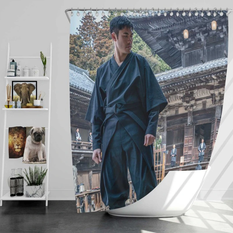 Snake Eyes Gi Joe Origins Movie Henry Golding Bath Shower Curtain