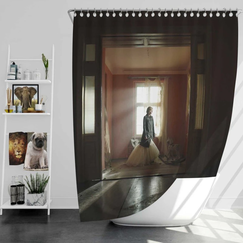 Diana Spencer Movie Kristen Stewart Bath Shower Curtain