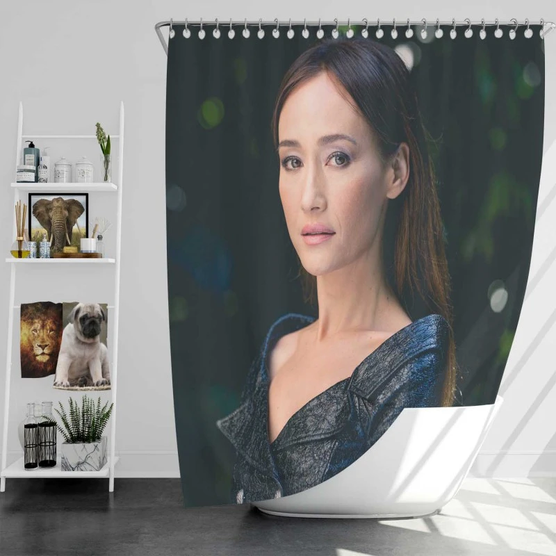 The Protege Movie Maggie Q Bath Shower Curtain