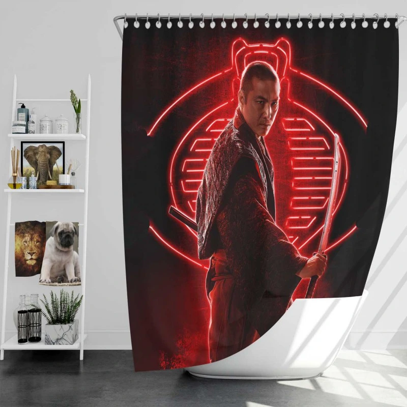 Takehiro Hira As Kenta In Snake Eyes Gi Joe Origins Movie Bath Shower Curtain