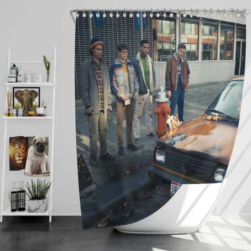 Cherry Movie Forrest Goodluck Kyle Harvey Michael Gandolfini Bath Shower Curtain