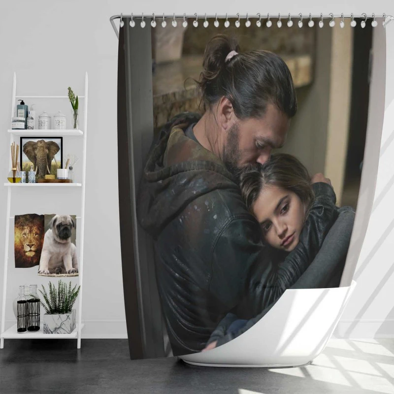 Sweet Girl Movie Jason Momoa Isabela Merced Bath Shower Curtain