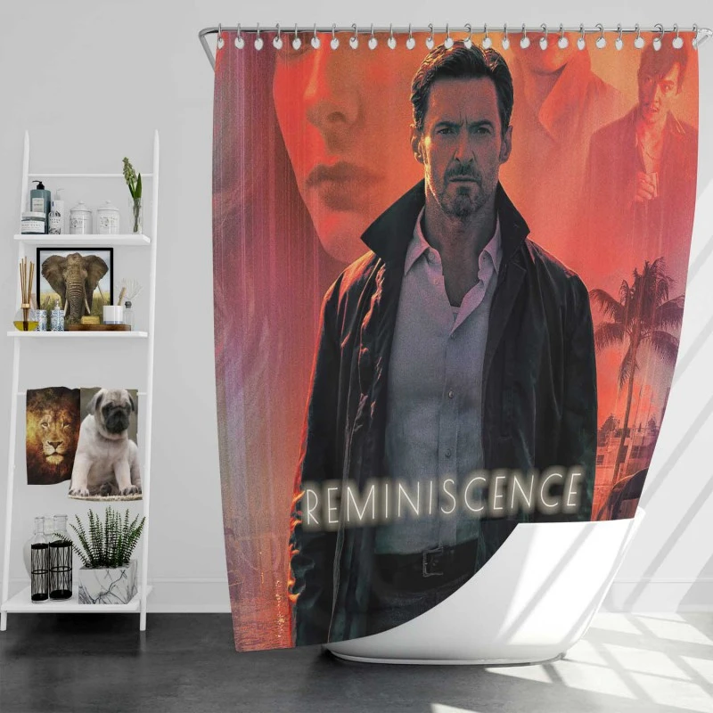 Reminiscence Movie Nick Bannister Bath Shower Curtain