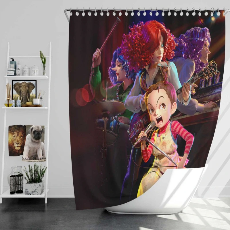 Earwig And The Witch Movie Bath Shower Curtain