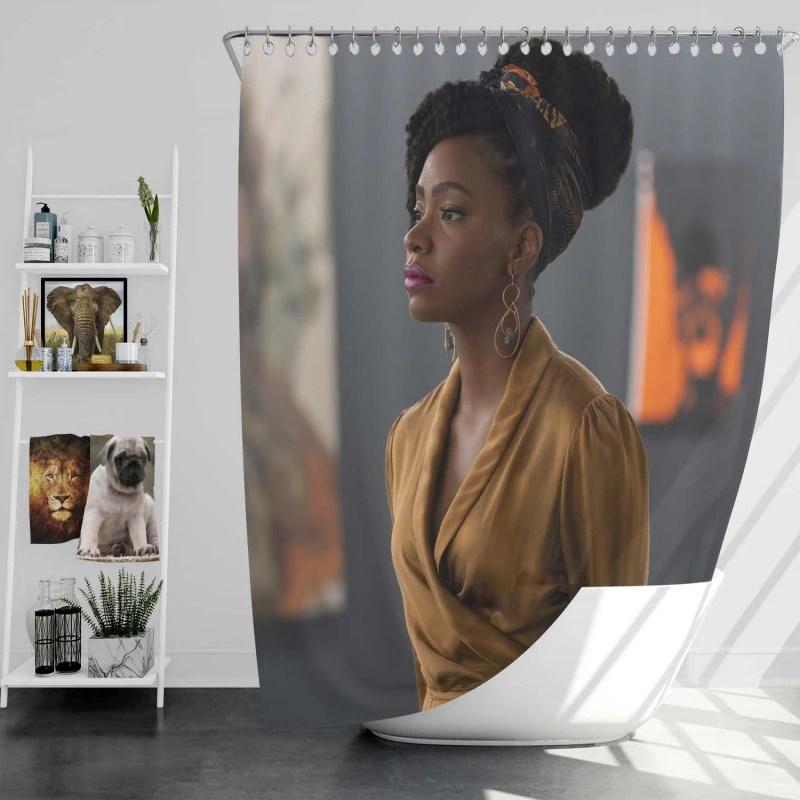 Candyman Movie Teyonah Parris Bath Shower Curtain