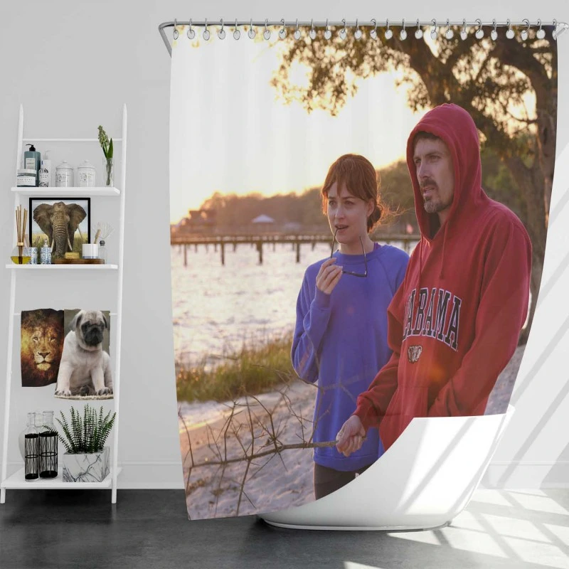 Our Friend Movie Dakota Johnson Casey Affleck Bath Shower Curtain