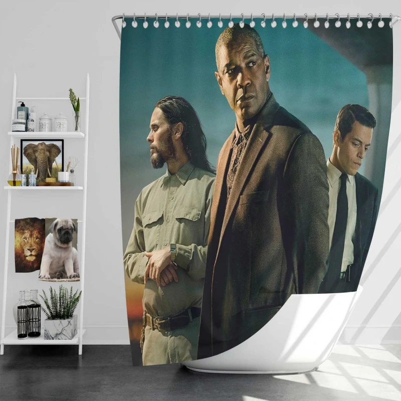 The Little Things Movie Denzel Washington Bath Shower Curtain