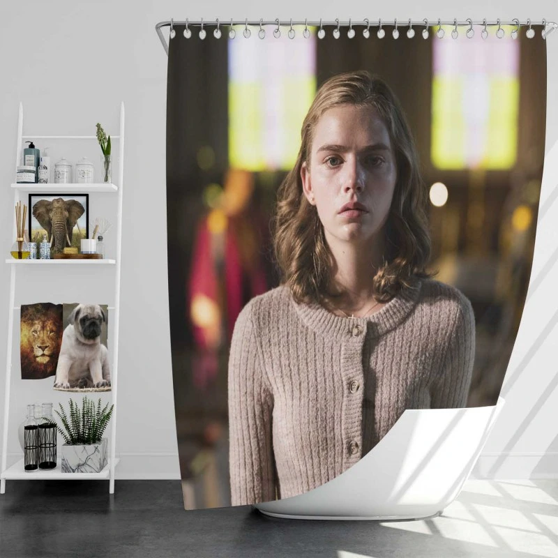 The Unholy Movie Cricket Brown Bath Shower Curtain