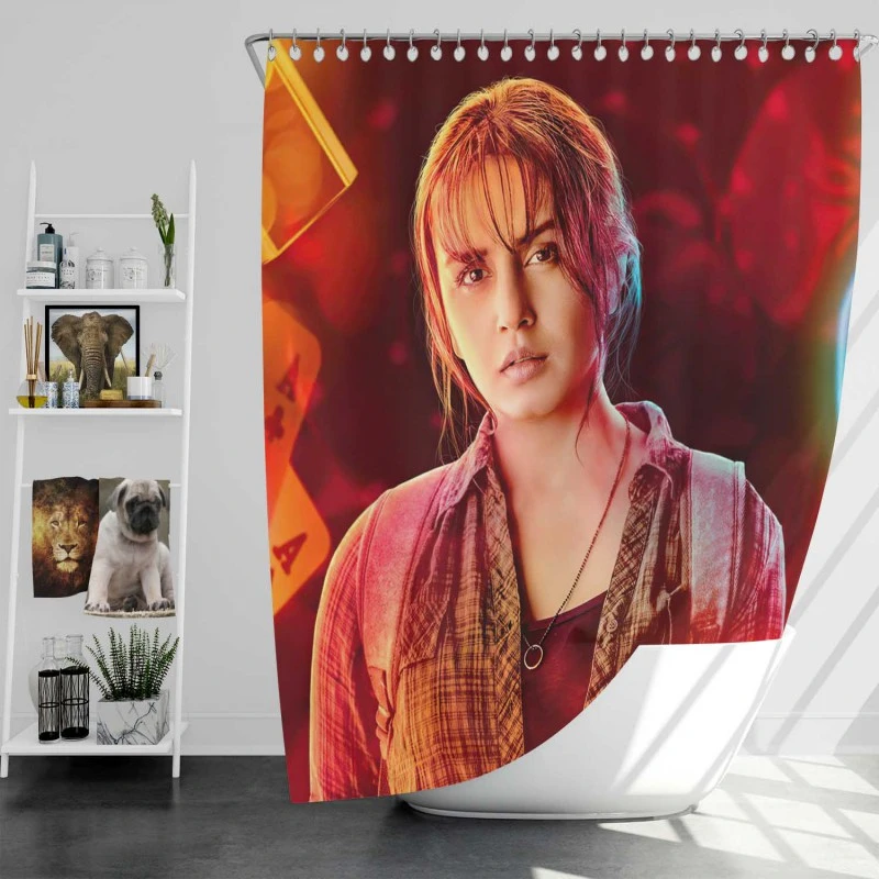Huma Qureshi As Geeta In Army Of The Dead Movie Bath Shower Curtain